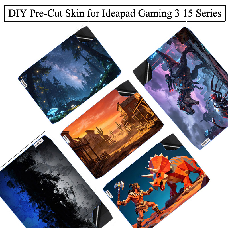 Victus Laptop Accessories - DIY プレカットビニールステッカースキンカバー Lenovo Ideapad Gaming 3