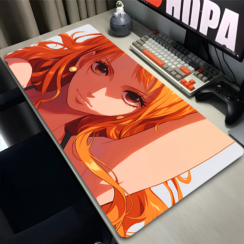 Good Laptop Accessories - かわいいマウスパッド ワンピース ナミ ゲーマー向けキーボードデスク アニメ DBZ