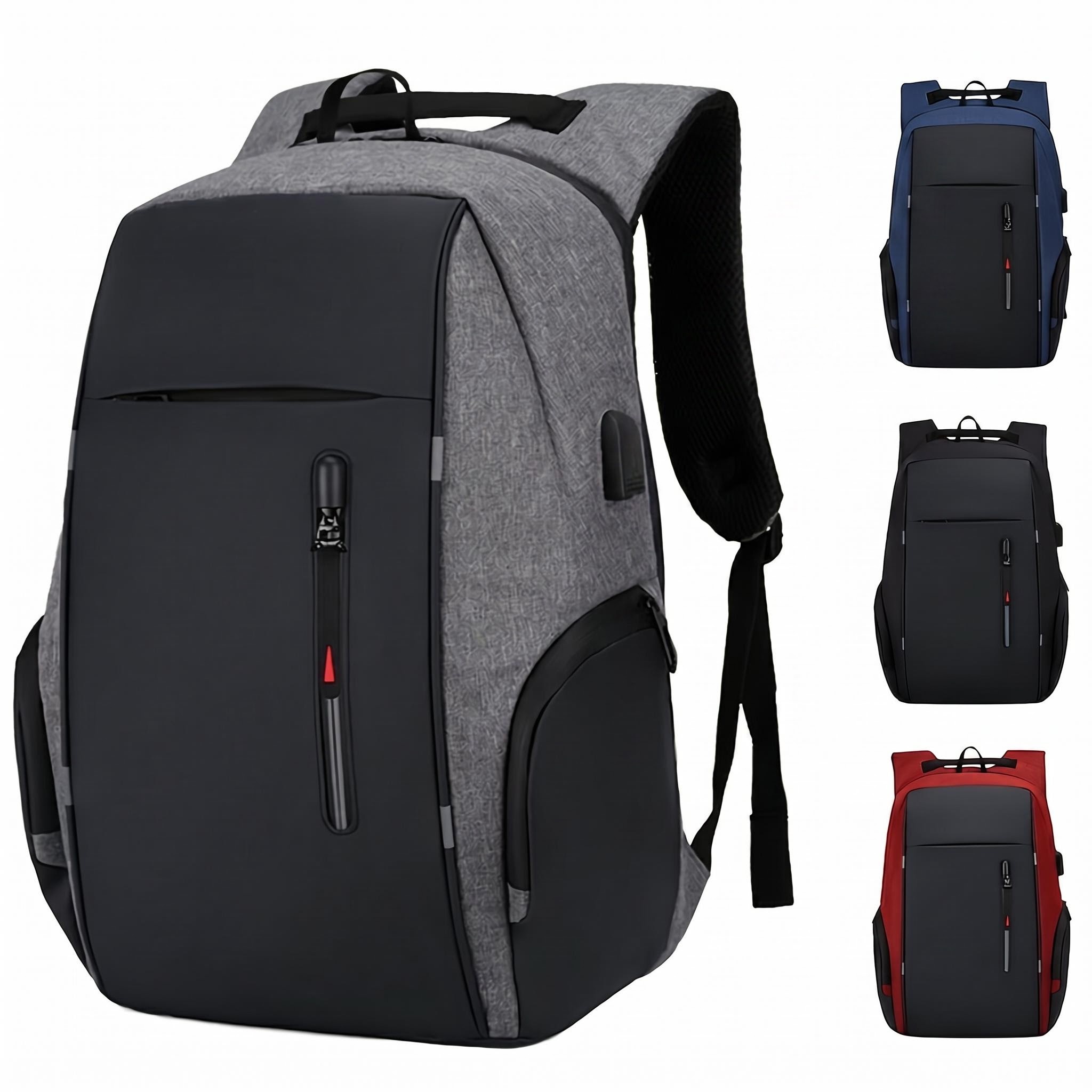 Laptop Backpack Anti Theft - 盗難防止男性ビジネスラップトップバックパック 15.6 インチ防水バックパックマルチポケット旅行オフィス仕事コンピュータリュックサック