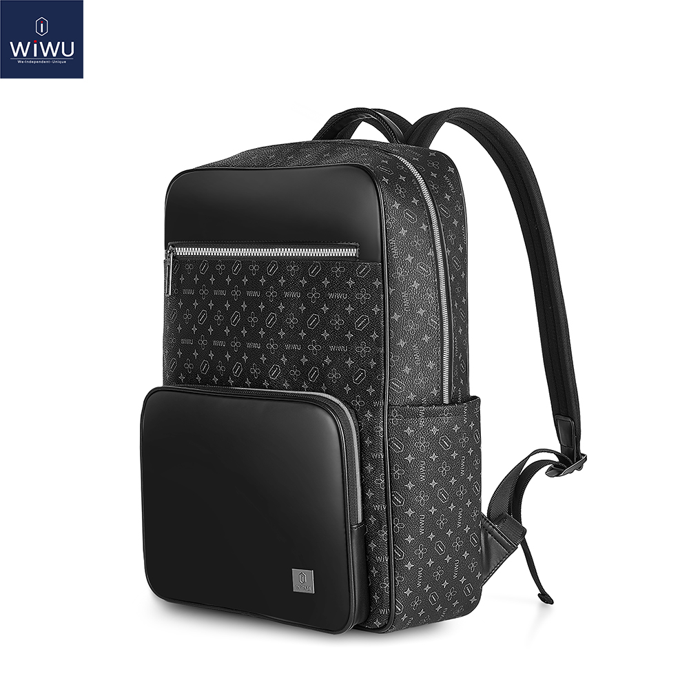 Laptop Backpack Anti Theft - WiWU ラップトップバックパック 15.6 インチ PVC 旅行用バックパック