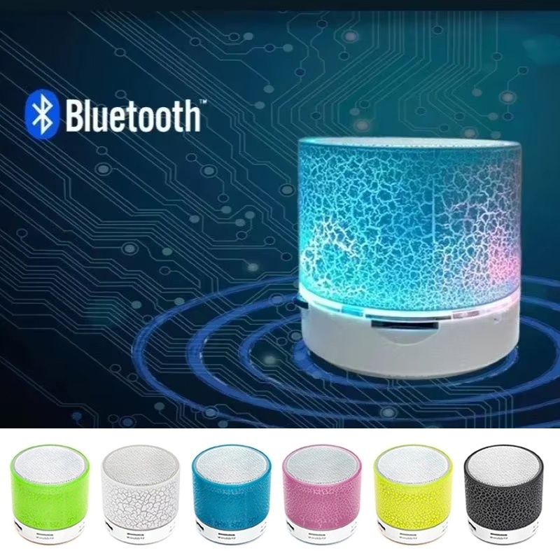 Laptop Ergonomic Accessories - ミニ Bluetooth スピーカーワイヤレススピーカークラック LED サポート SD