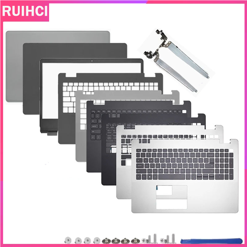 Laptop Accessories Keyboard Cover - 新しい DELL Inspiron 3501 3505 ラップトップボトムケースパームレストベゼルヒンジ