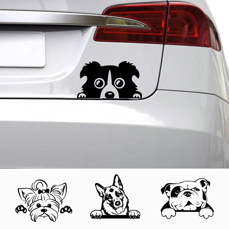 Laptop Accessories And Gadgets - 車 Accessorie デカールおかしい犬名車デカール犬ペット動物ラップトップビニールステッカー Apple MacBook Pro/Air