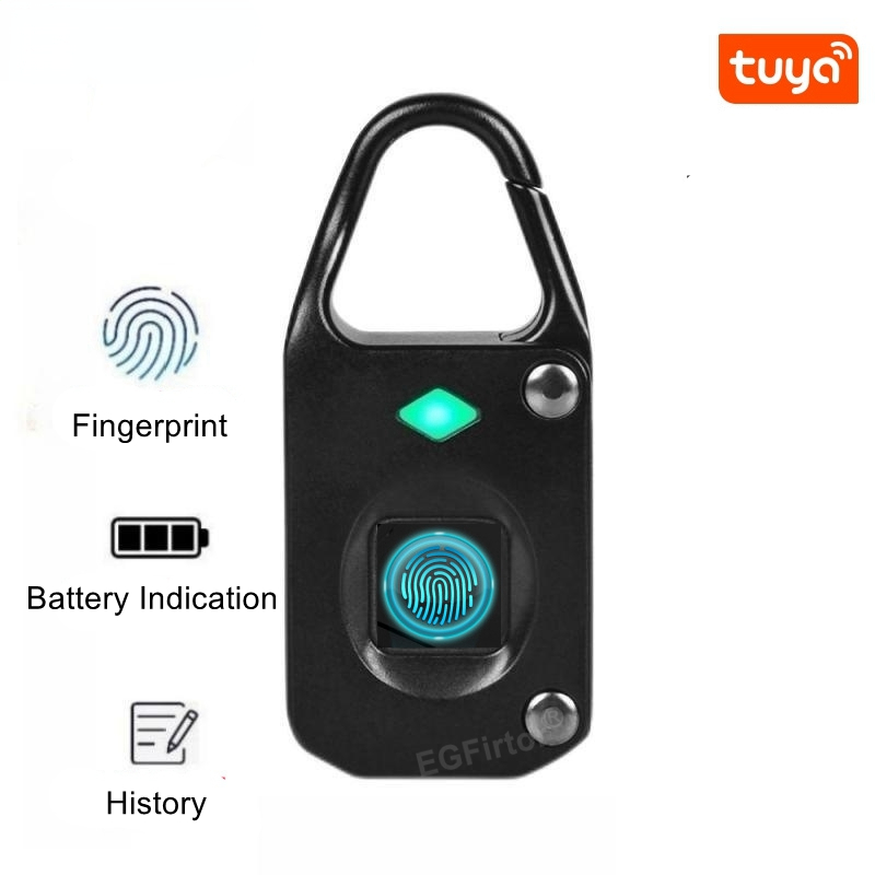 Laptop Backpack Anti Theft - Tuya-Bluetooth付きのインテリジェントな指紋ロック,ポータブル盗難防止ラゲッジケース,ジム用,バッテリー付き