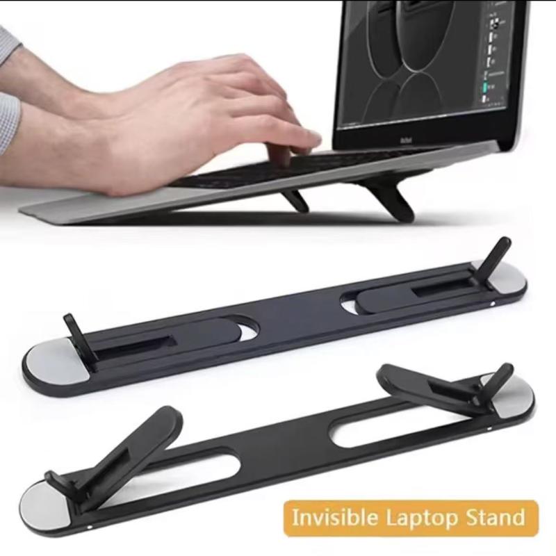 Laptop Accessories Cooling Pad - 【Y】1/2個入りユニバーサルラップトップライザースタンド、ノートブック冷却ライザーパッド、目に見えないラップトップブラケットアクセサリー