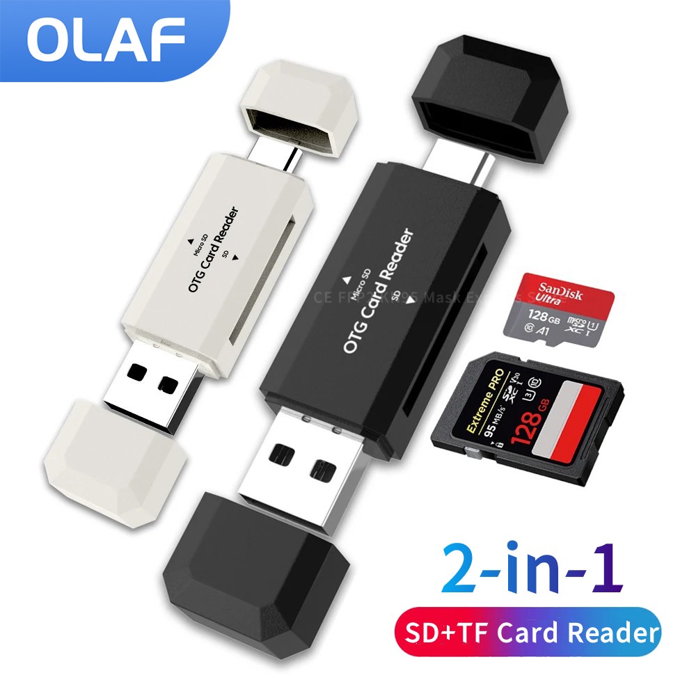 Laptop Accessories And Gadgets - 2 in 1 タイプ C SD