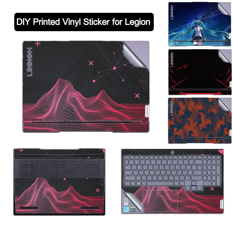 Victus Laptop Accessories - Lenovoラップトップ用ビニール保護ステッカー,プレカットスキンフィルム,Legion Pro 7,16,16irx8,16arx8h,16irx9,16arha7,アクセサリー
