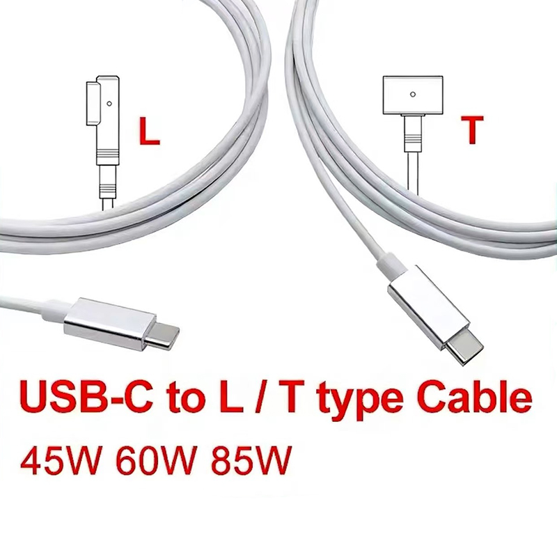 Accessories For New Laptop - Macbook Pro/Air用新型ノートパソコン充電器、マグネット式1/2世代対応、45W/60W/85W、A1278/A1286/A1465/A1466/A1425/A1502/A1398対応、USB-Cケーブル付属