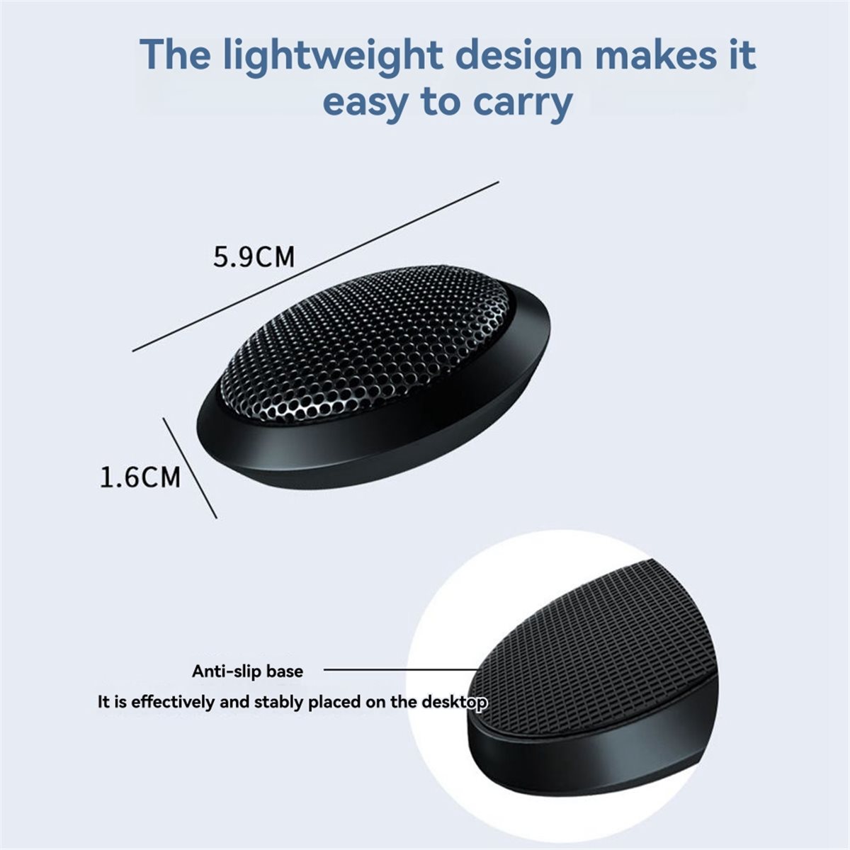 Laptop Accessories To Buy - USB会議用マイク プラグアンドプレイ 360を購入できます ° 全指向性コンデンサーマイク デスクトップコンピュータマイク