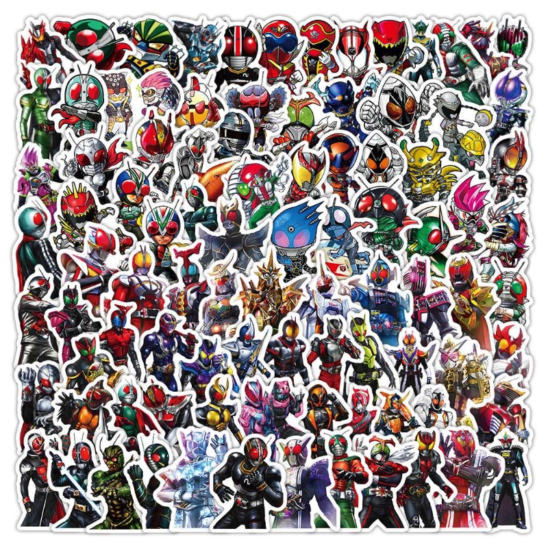Good Laptop Accessories - 103 個仮面ライダーインス美的かわいい漫画ステッカー防水 DIY アニメグッズデカールノートブックラップトップデスクトップ装飾用