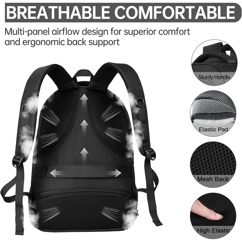 大型トラベルラップトップバックパック、ビジネス盗難防止スリム - Laptop Backpack Anti Theft のレビューと価格