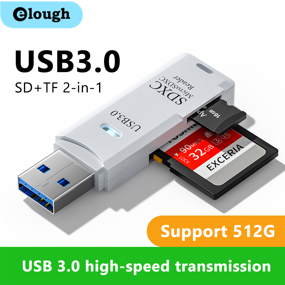 2 で 1 USB 3.0 カードリーダーマイクロ TF s - Laptop Accessories And Gadgets のレビューと価格