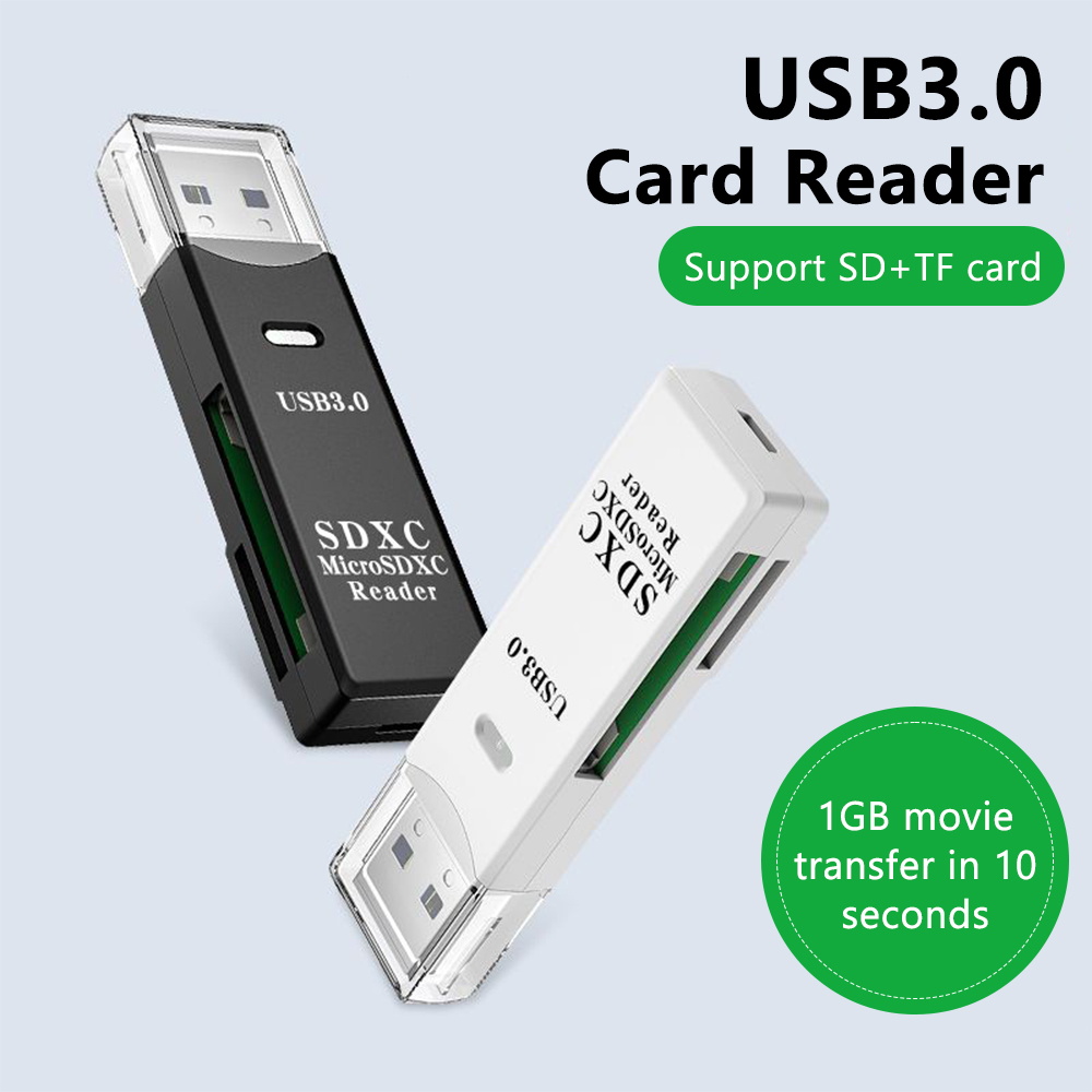 2 で 1 USB 3.0 カードリーダーマイクロ TF s - Laptop Accessories And Gadgets のレビューと価格