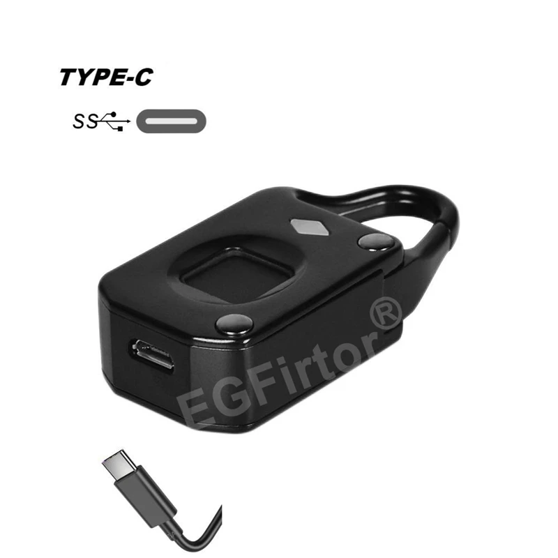 Tuya Bluetooth ミニ指紋スマート南京錠キーレス - Laptop Backpack Anti Theft のレビューと価格