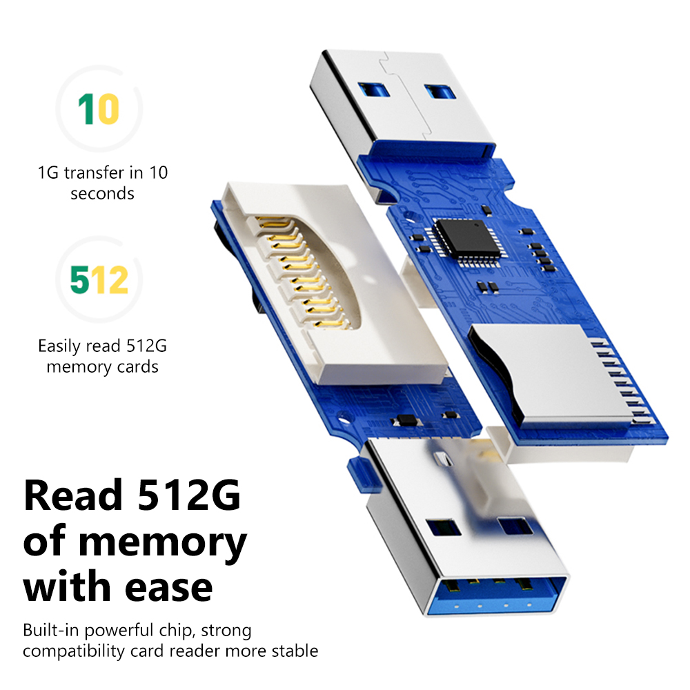 2in1 USB 3.0カードリーダー ポータブルマイクロS - Laptop Accessories And Gadgets のレビューと価格