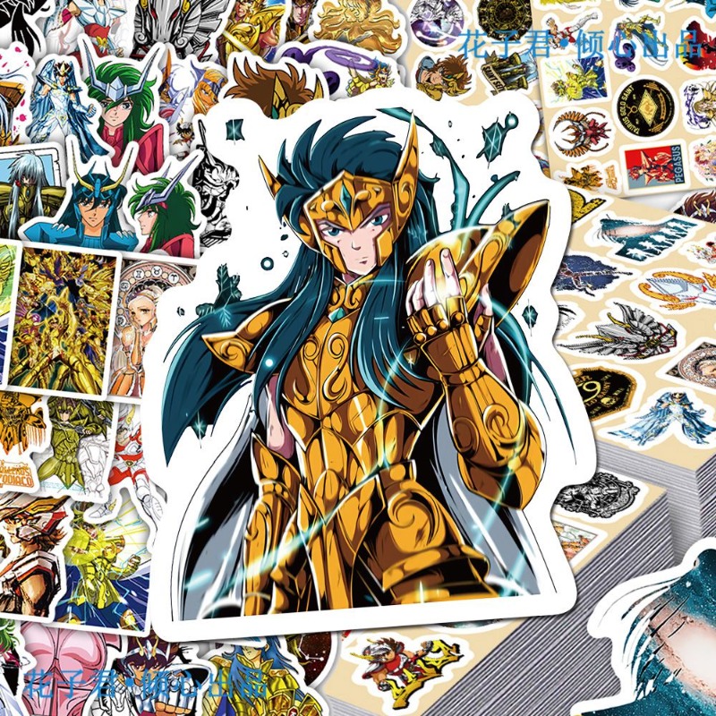 101 個聖闘士星矢アニメステッカー漫画キャラクター DIY - Good Laptop Accessories のレビューと価格