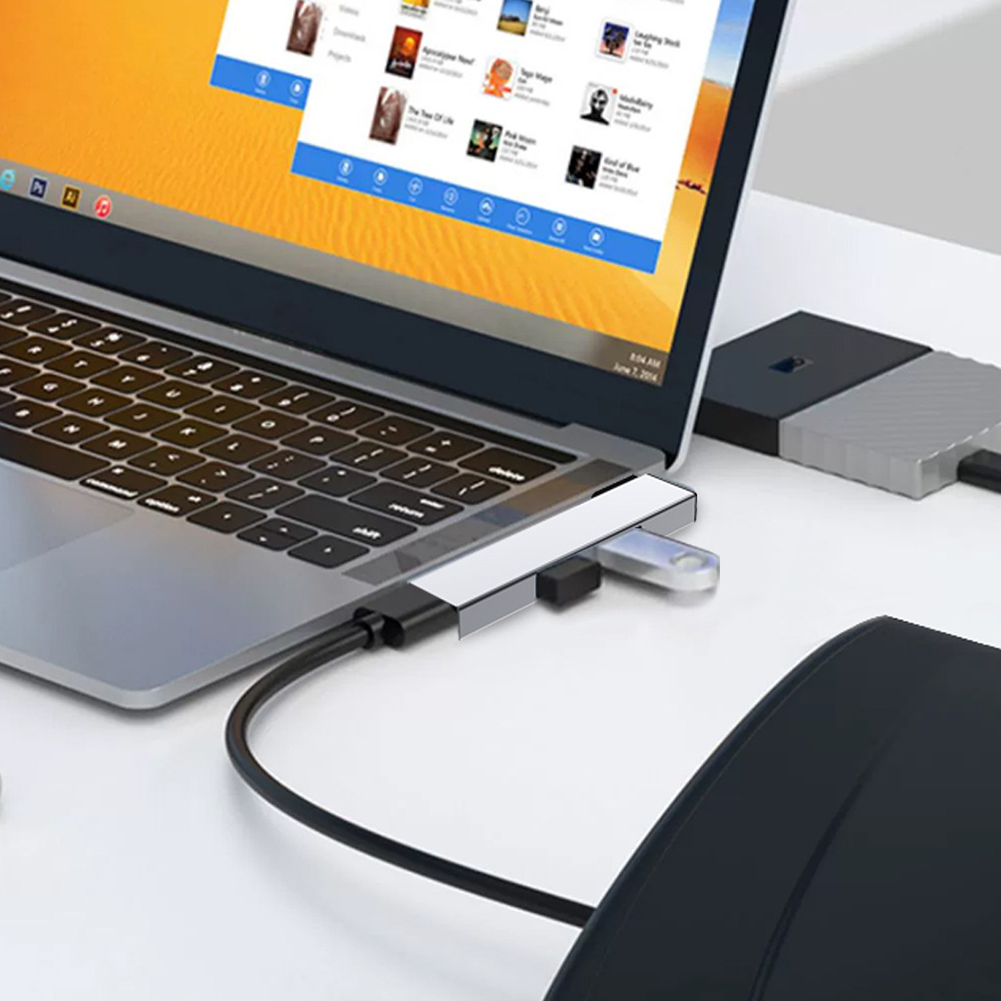 3in1 USB 3.0ハブ 3ポート マルチタイプCスプリ - Laptop Accessories And Gadgets のレビューと価格