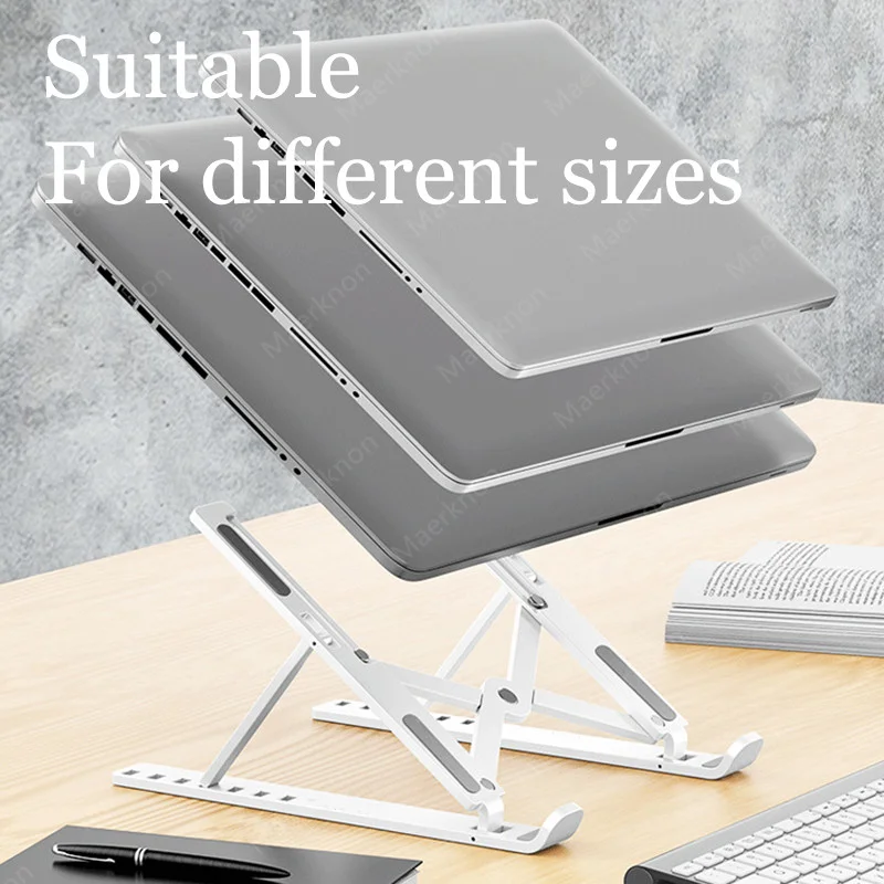 ラップトップスタンドポータブル折りたたみ式ノートブックブラケ - Laptop Accessories And Gadgets のレビューと価格