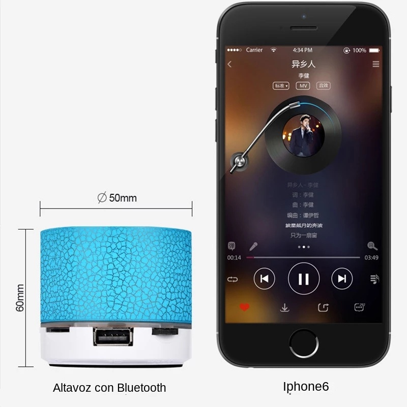 ミニ Bluetooth スピーカーワイヤレススピーカークラ - Laptop Ergonomic Accessories のレビューと価格