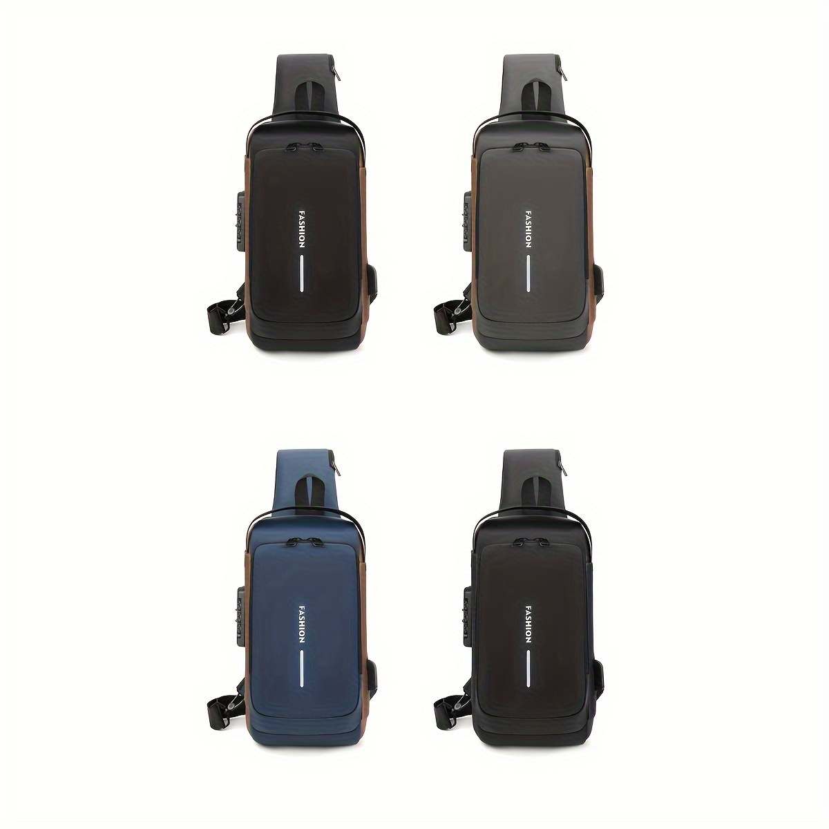 パスワードロック盗難防止メンズバッグメンズチェストバッグカジ - Laptop Backpack Anti Theft のレビューと価格