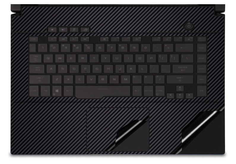 Khカーボンファイバーラップトップステッカーasus zen - Victus Laptop Accessories のレビューと価格