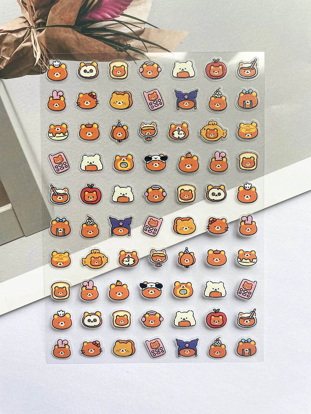 Pvc スーパーミニピンクリラックマポスター商品ステッカーネ - Good Laptop Accessories のレビューと価格