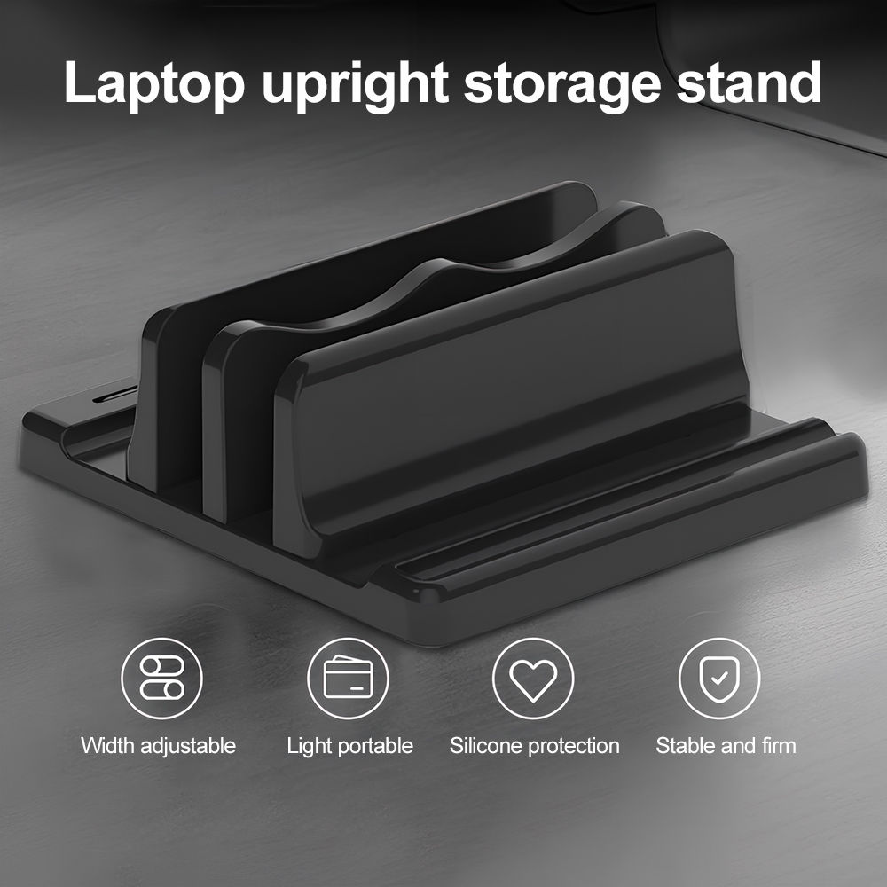 オフィス ABS ラップトップスタンド 垂直に置くとデスクス - Laptop Ergonomic Accessories のレビューと価格