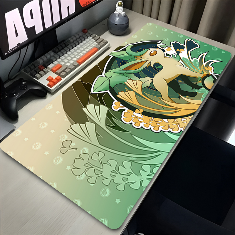 マウスパッド ゲーマー P-ポケモン リーフィオン 大型ゲー - Good Laptop Accessories のレビューと価格