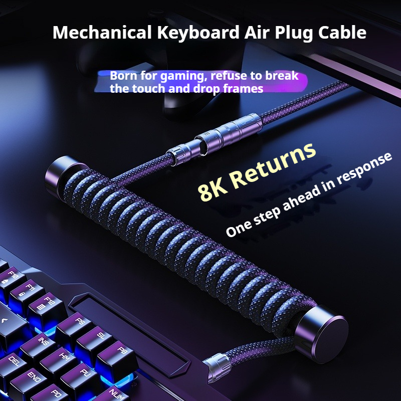 Eary 1.2m コイル状キーボードケーブル USB to - Laptop Accessories And Gadgets のレビューと価格