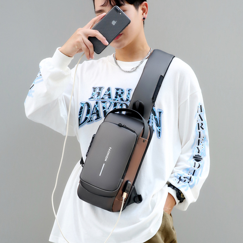男性用盗難防止パスワードロック付きバイクバッグ,メンズチェス - Laptop Backpack Anti Theft のレビューと価格