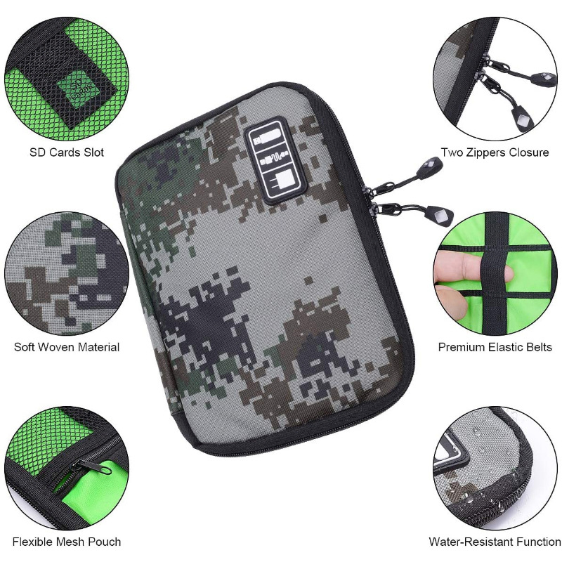 UTHAI デジタル収納袋 USB データケーブルオーガナイ - Laptop Accessories Kit Bag のレビューと価格
