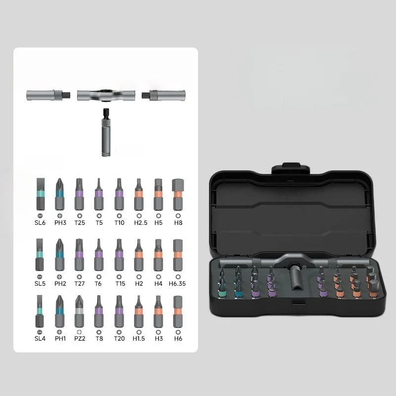 24 in 1ミニラチェットスクリュードライバーセット、磁気 - Laptop Repair Accessories のレビューと価格