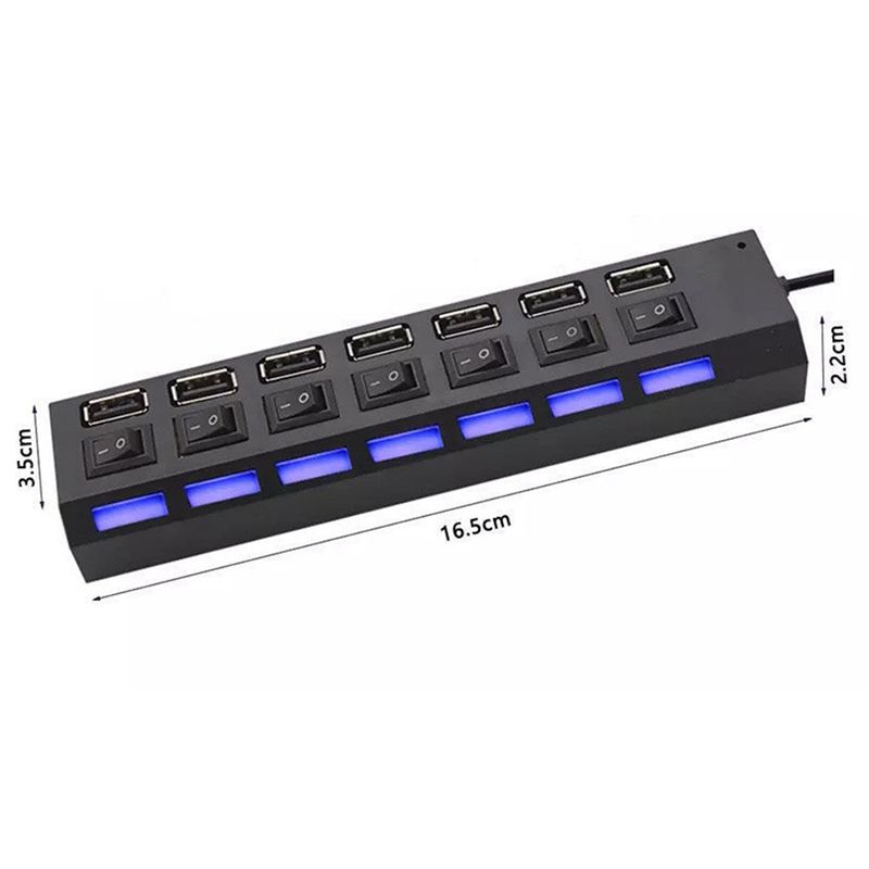 A64I USB ハブ 2.0 USB スプリッター マルチ - Laptop Accessories Hub のレビューと価格