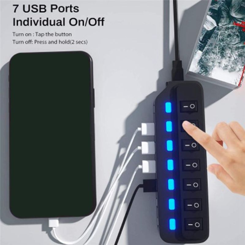 A64I USB ハブ 2.0 USB スプリッター マルチ - Laptop Accessories Hub のレビューと価格