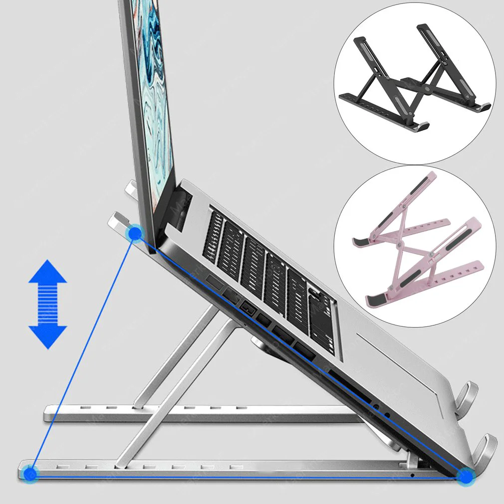 調節可能なラップトップホルダーコンピュータモニターホルダーポ - Laptop Accessories And Gadgets のレビューと価格