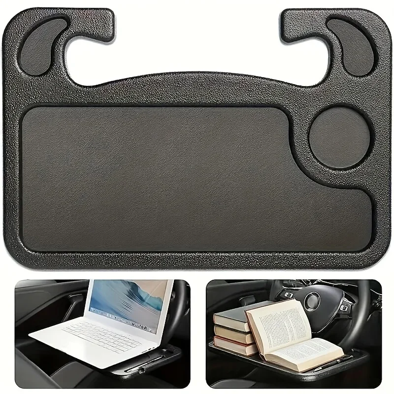 多機能2-in-1カーステアリングホイールデスクトレイ、頑丈 - Laptop Ergonomic Accessories のレビューと価格