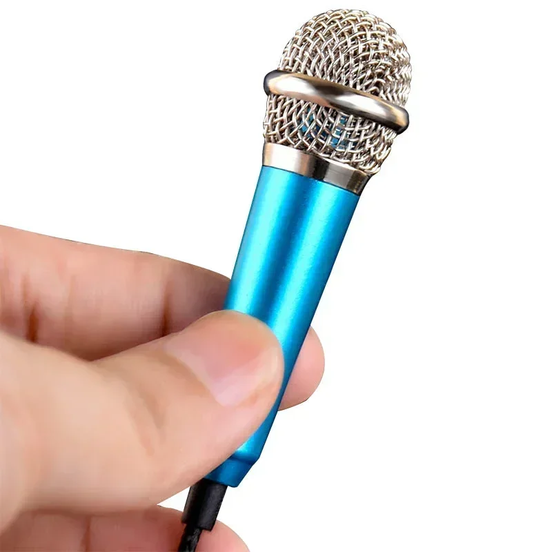 ミニポータブル 3.5mm ステレオスタジオマイク KTV  - Laptop Accessories And Gadgets のレビューと価格