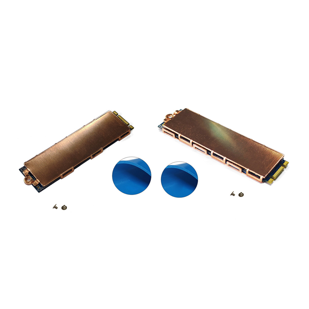 金属製 SSD クーラー、熱伝導シリコンパッド付き、ソリッド - Laptop Accessories Cooling Pad のレビューと価格