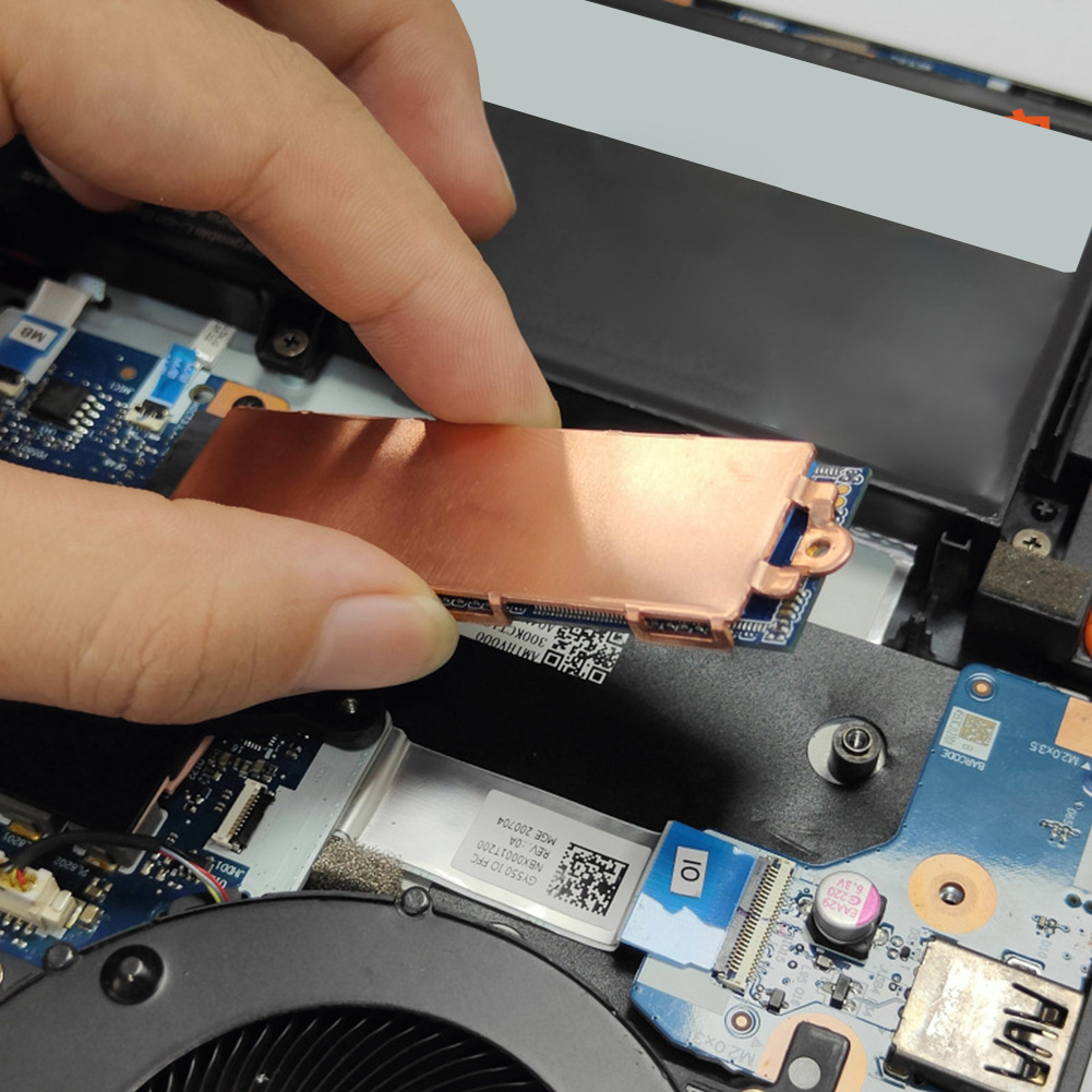 金属製 SSD クーラー、熱伝導シリコンパッド付き、ソリッド - Laptop Accessories Cooling Pad のレビューと価格