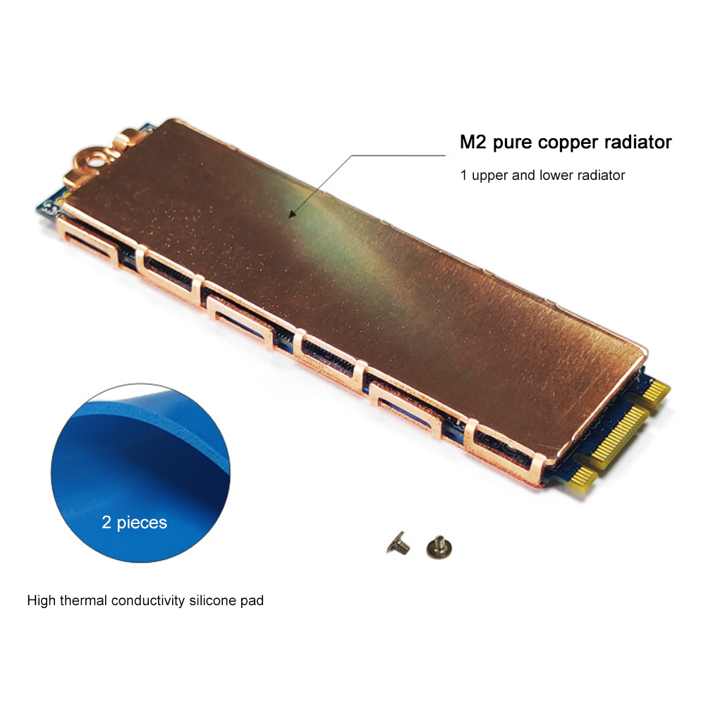 金属製 SSD クーラー、熱伝導シリコンパッド付き、ソリッド - Laptop Accessories Cooling Pad のレビューと価格