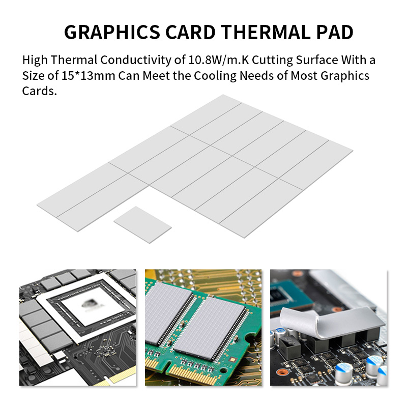 TEUCER M.2 サーマルパッド 10.8W/mk 70 - Laptop Accessories Cooling Pad のレビューと価格
