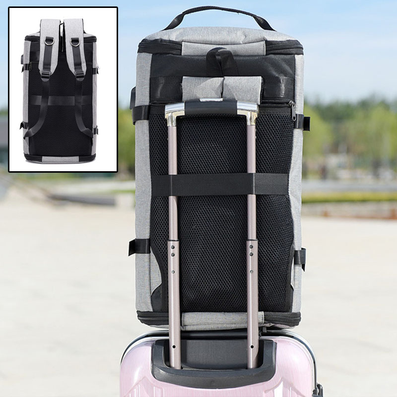 男性用usb付き盗難防止ジムバックパック,フィットネストレー - Laptop Backpack Anti Theft のレビューと価格