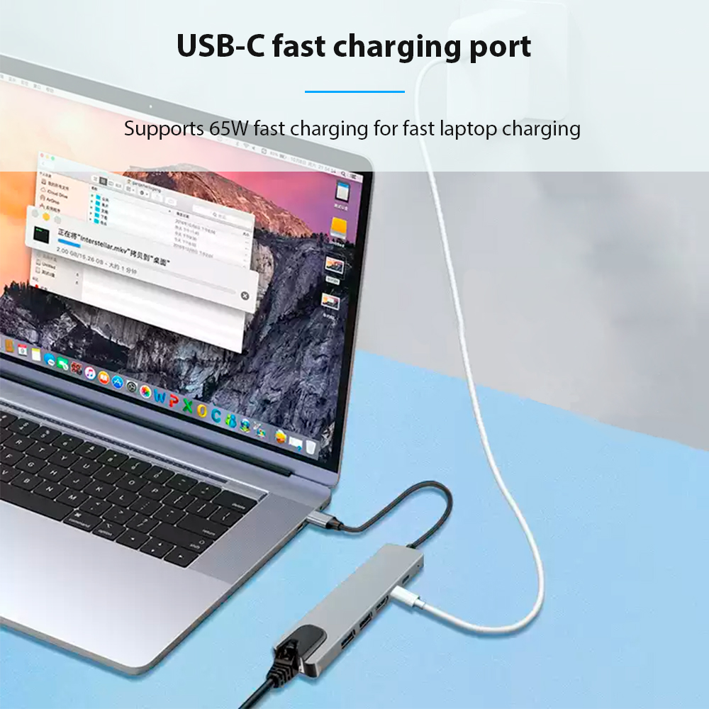 USB Type-Cドッキングステーション,アダプターサポー - Laptop Accessories Hub のレビューと価格