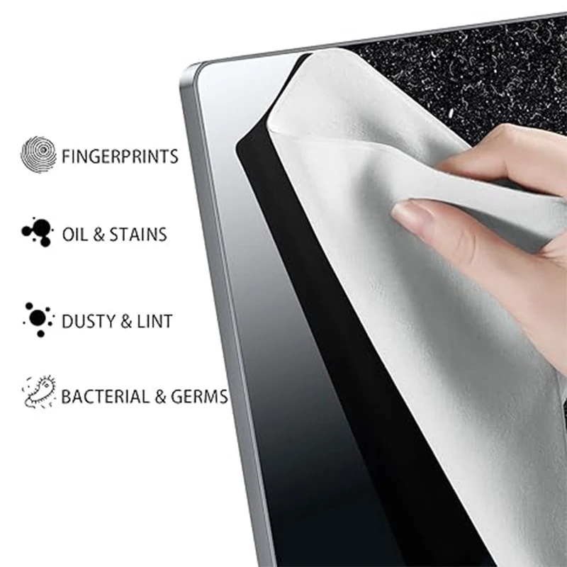 マイクロファイバー防塵クリーニングクロスノートブックキーボー - Laptop Accessories Keyboard Cover のレビューと価格