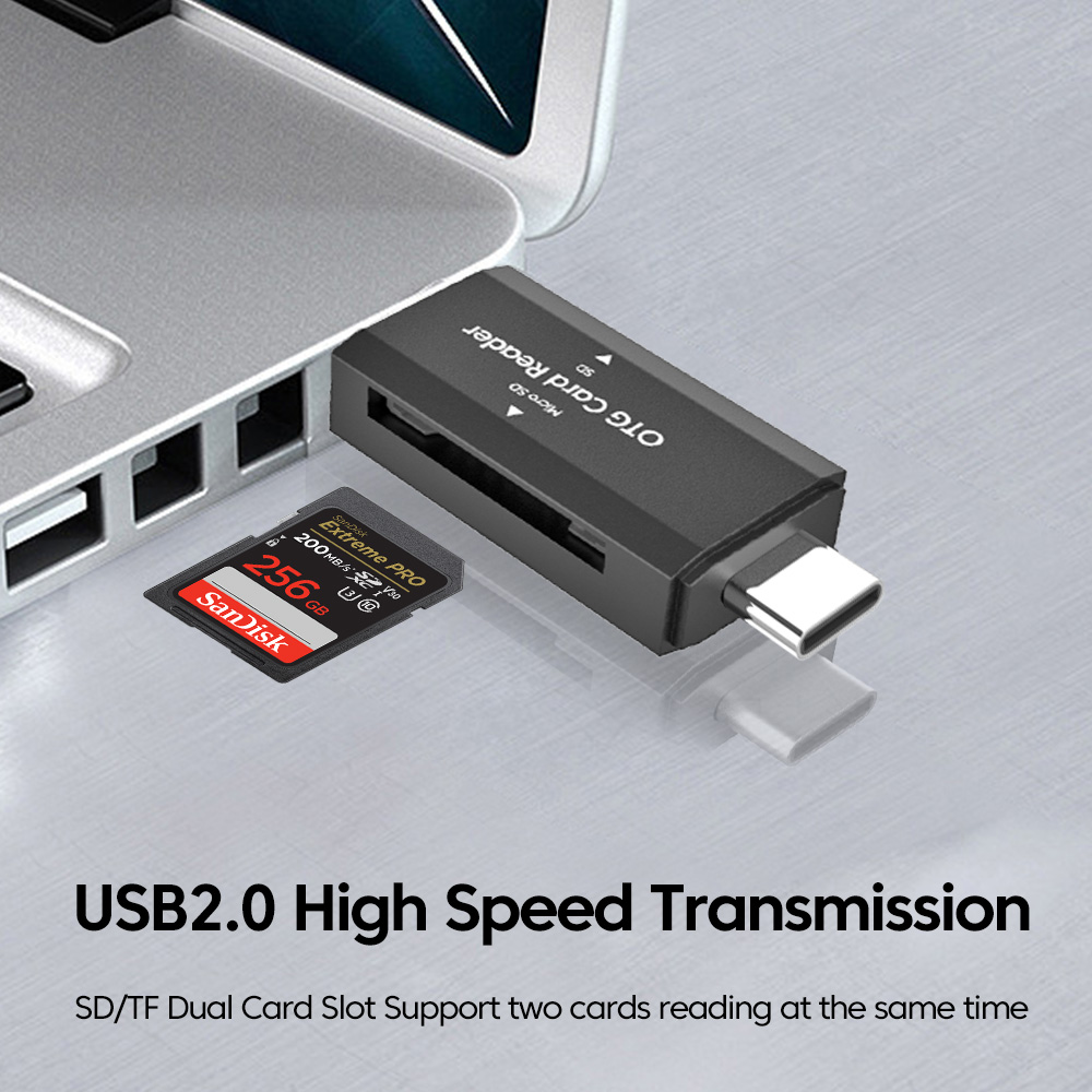 PC用メモリーカードリーダーアダプター,2 in 1, US - Laptop Accessories And Gadgets のレビューと価格
