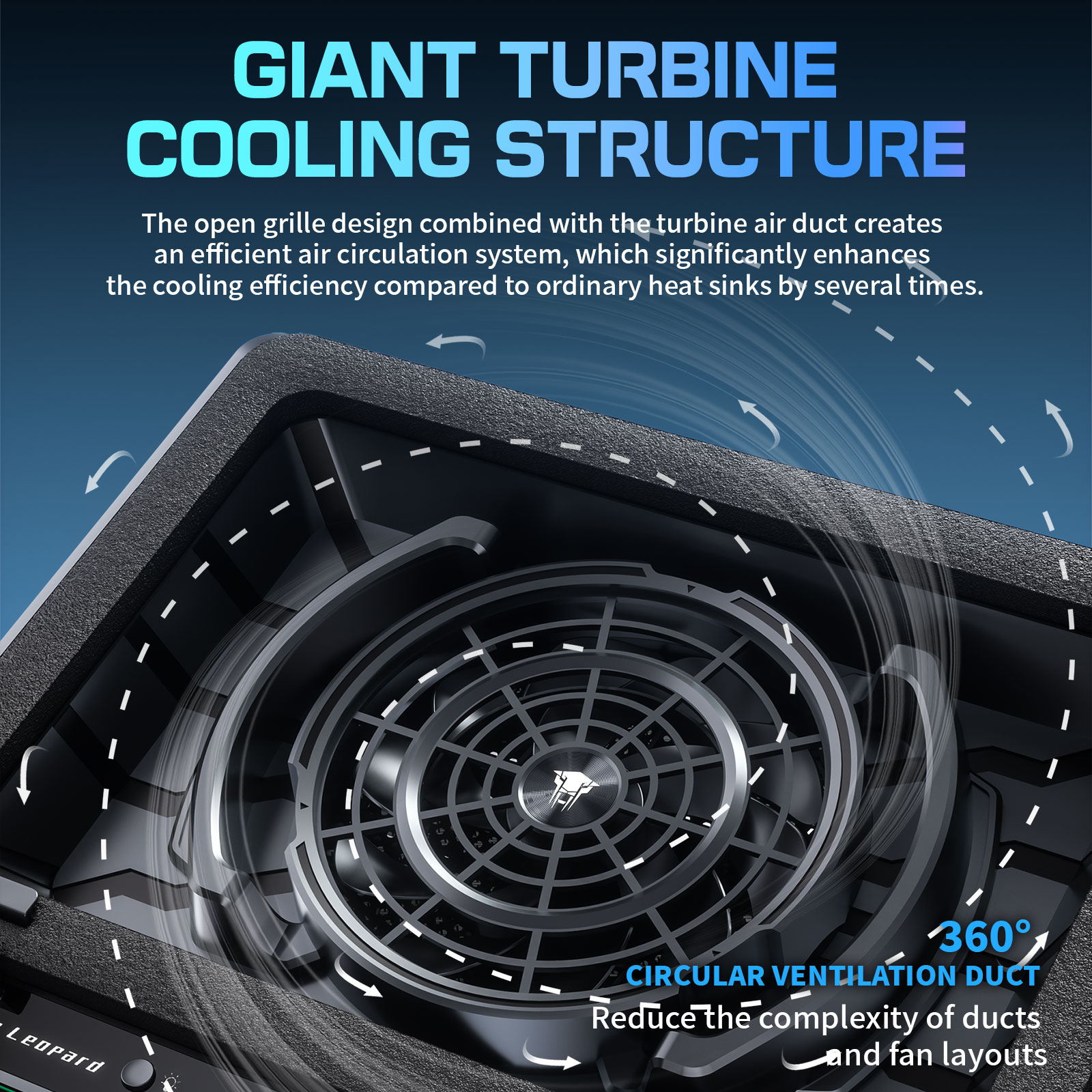 ジャングルレオパード D16 2026 新型ターボブロワー搭 - Laptop Accessories Cooling Pad のレビューと価格