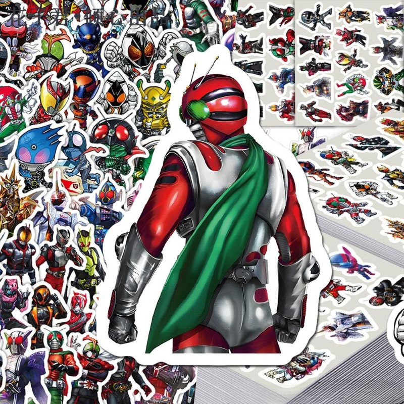 103 個仮面ライダーインス美的かわいい漫画ステッカー防水  - Good Laptop Accessories のレビューと価格