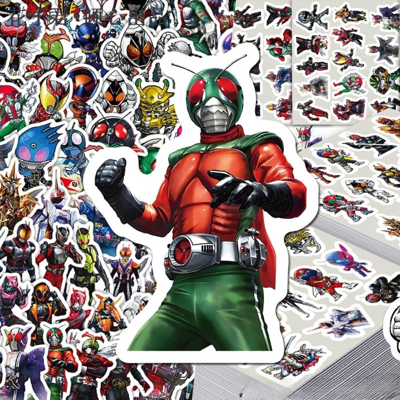 103 個仮面ライダーインス美的かわいい漫画ステッカー防水  - Good Laptop Accessories のレビューと価格
