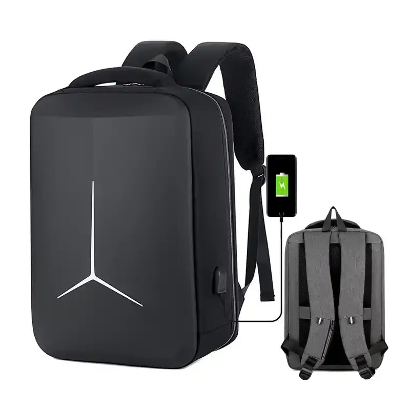 ファッション盗難防止USB防水ハードEVAラップトップバック - Laptop Backpack Anti Theft のレビューと価格